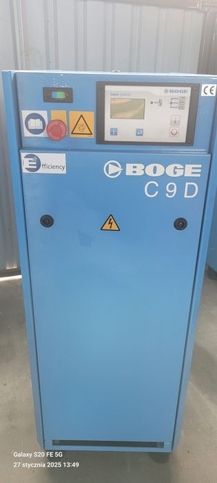 Kompresor śrubowy Boge C 9D  sprężarka osuszacz 7.5kW