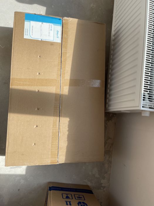 Тумба в ванну DEVIT CITY 0021160W з раковиною