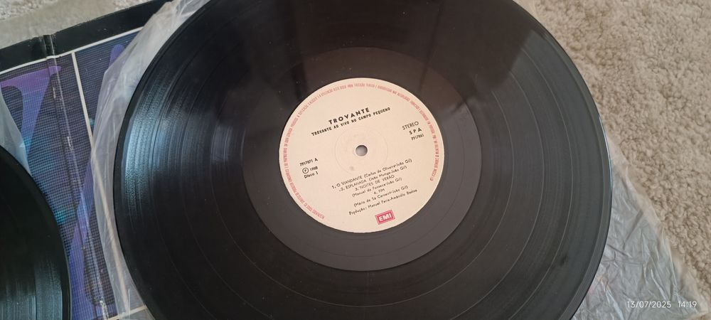 Trovante Ao Vivo No Campo Pequeno Duplo 1988