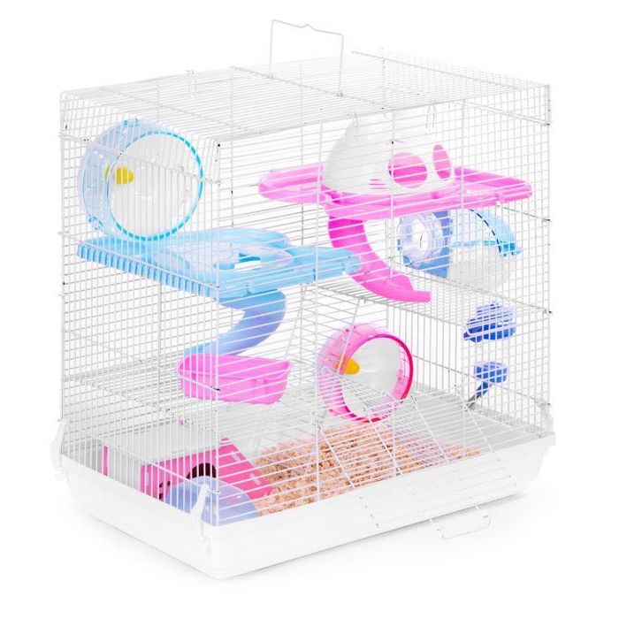 NOWA Klatka dla chomika ZooVera i małych gryzoni z pełnym wyposażeniem