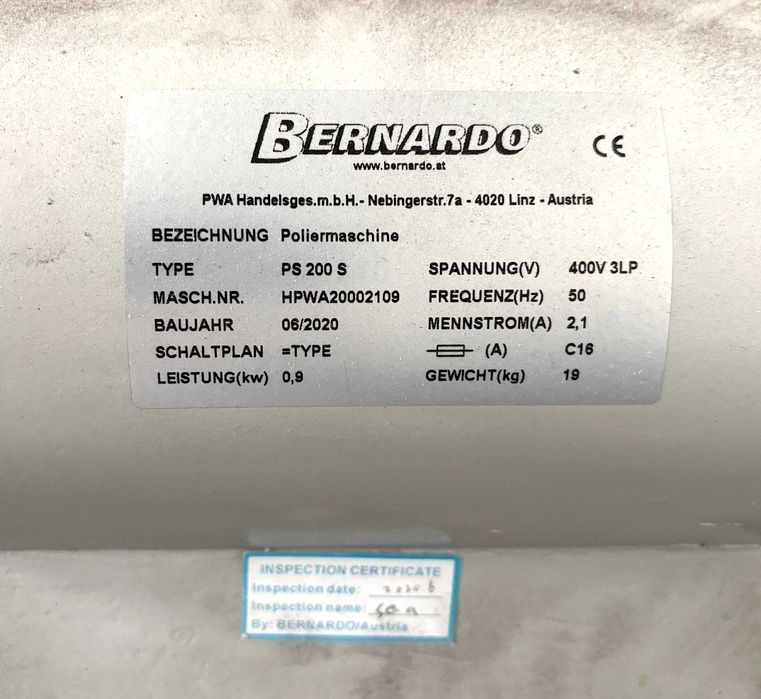 Polerka Bernardo PS 200 S