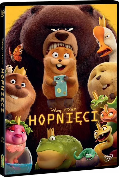 Hopnięci, płyta DVD. Galapagos