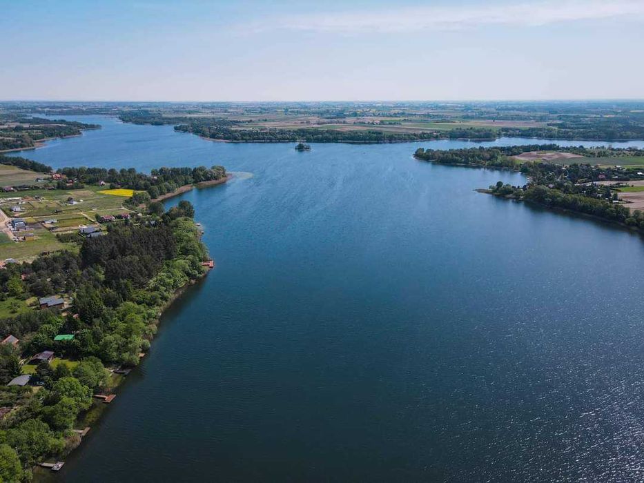 Domek nad jeziorem Głuszyńskim z plac.zabaw,pomostem,kajakami,r.wodnym