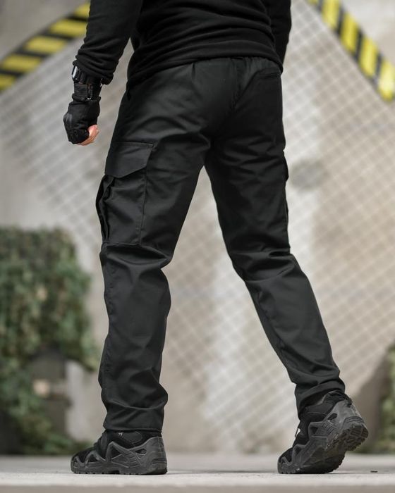 Весна осінь 6 речей у комплекті тактичний костюм 6в1 STABITEX чорний