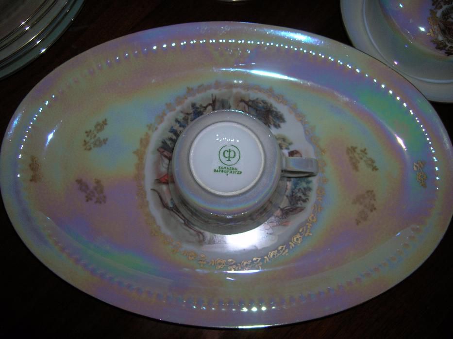 НОВЫЙ! ОРИГИНАЛ! Сервиз Мадонна ГДР времен СССР столовый и чайный