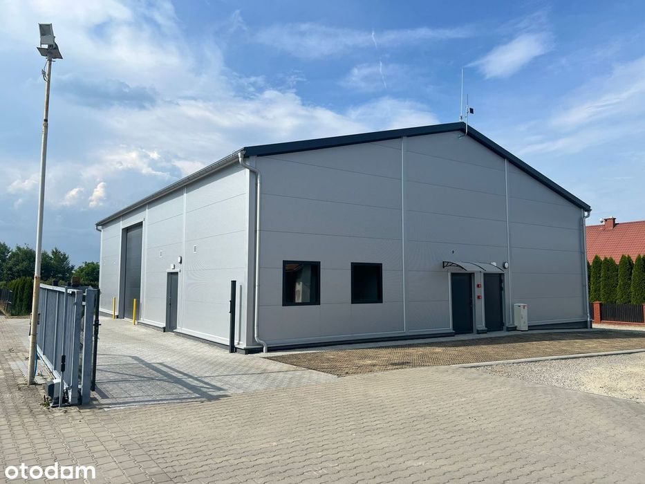 Hala Magazynowo-Produkcyjna 319 m² | Pompa Ciepła | Podłogówka