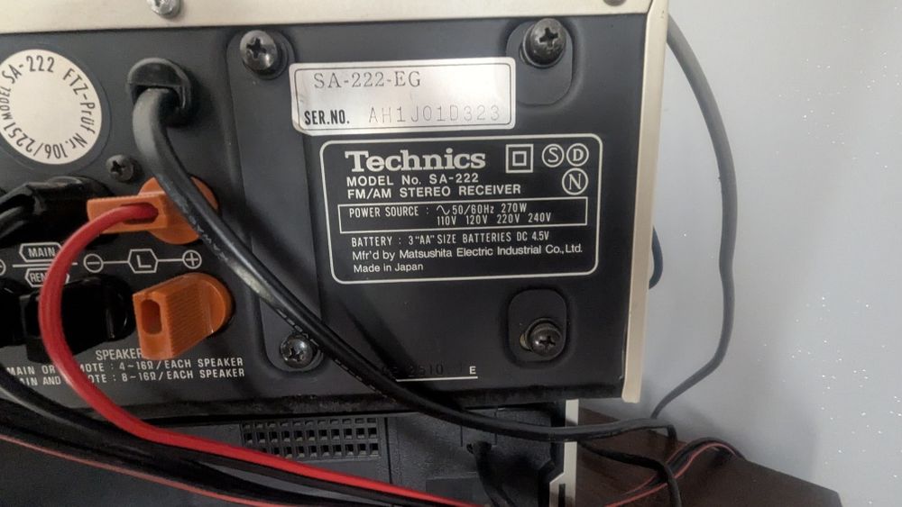 Amplituner i magnetofon Technics sprzedam