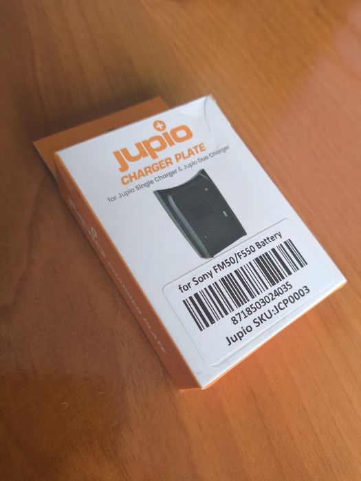 Jupio Charger Plate for Sony FM50 F550 Battery