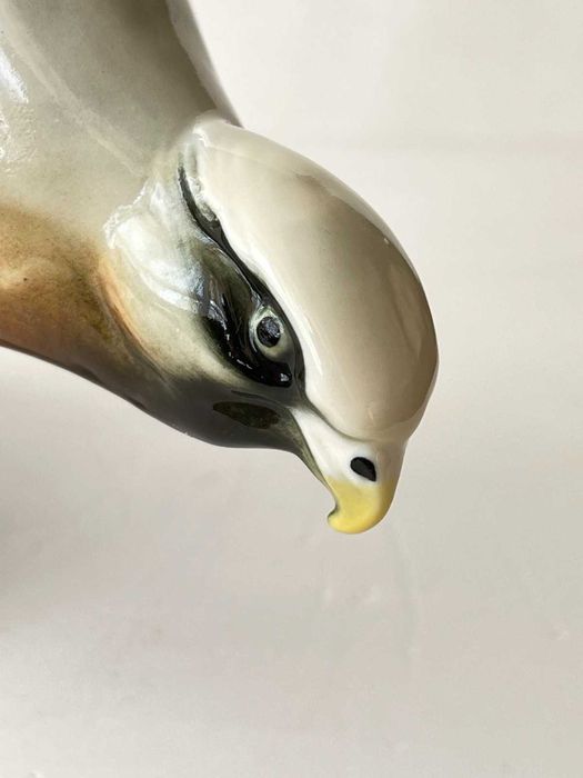 Велика антикварна статуетка птахи Золоті Орли Karl Ens 1900-ті роки