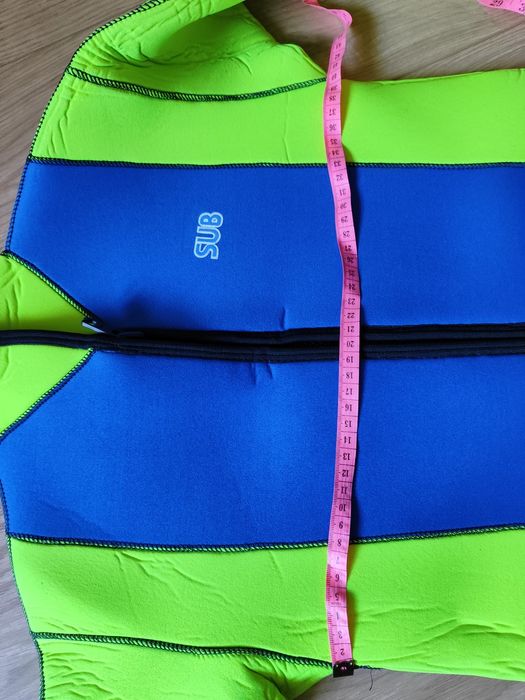 Gruba, długa pianka do pływania r. S