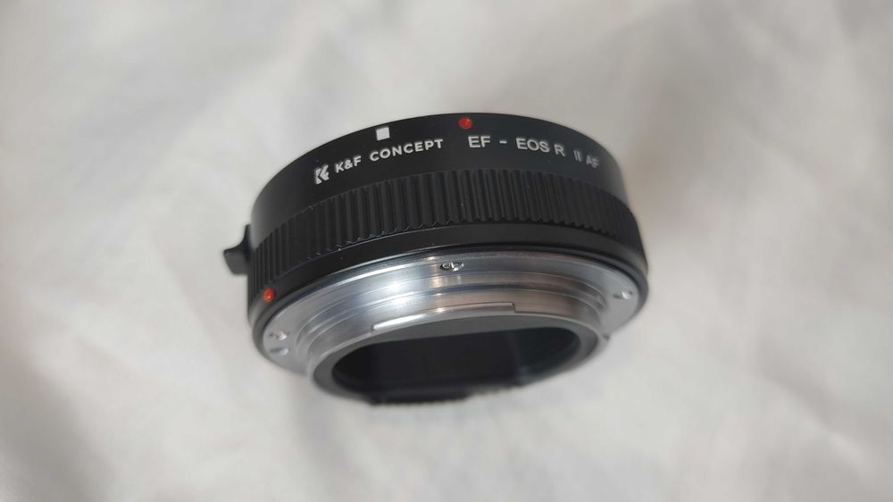Canon EF-EOS R AF адаптер K&F Concept (2 версія покращена)