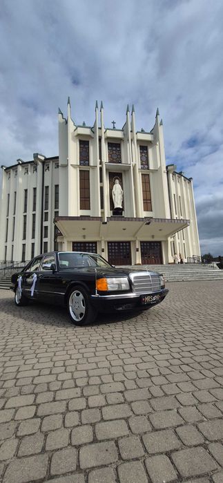 Samochód ślubny Mercedes s-klasa W126