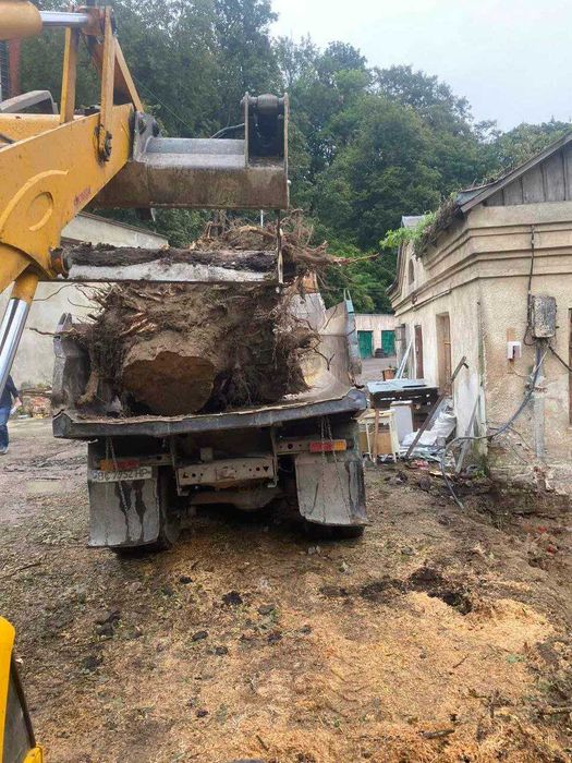 Послуги спецтехніки, оренда трактора Jcb3cx. Вивіз сміття/грунту/снігу