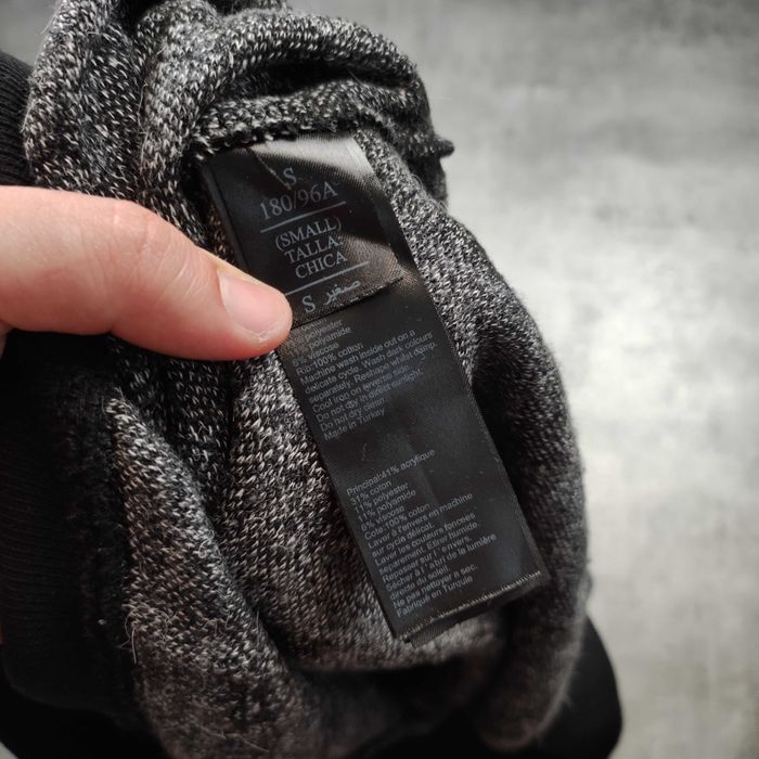 MĘSKI PREMIUM Sweter Bluza Designer Mix AllSaints Czarny Luxury Paski
