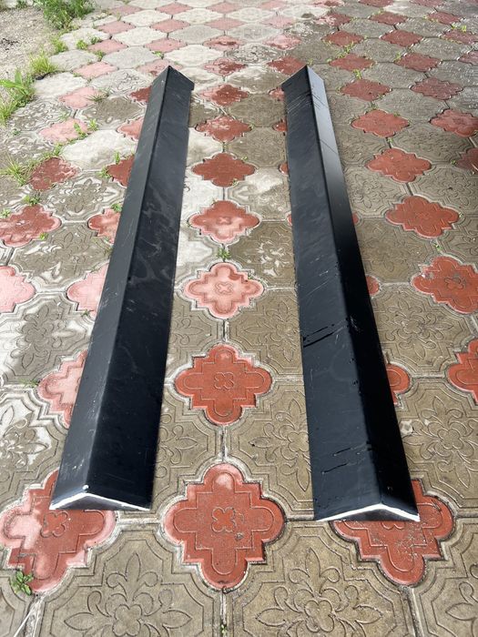 Накладки на пороги ланос