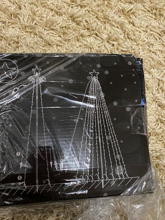 Ялинка з вогників для подвір’я 2,5метра