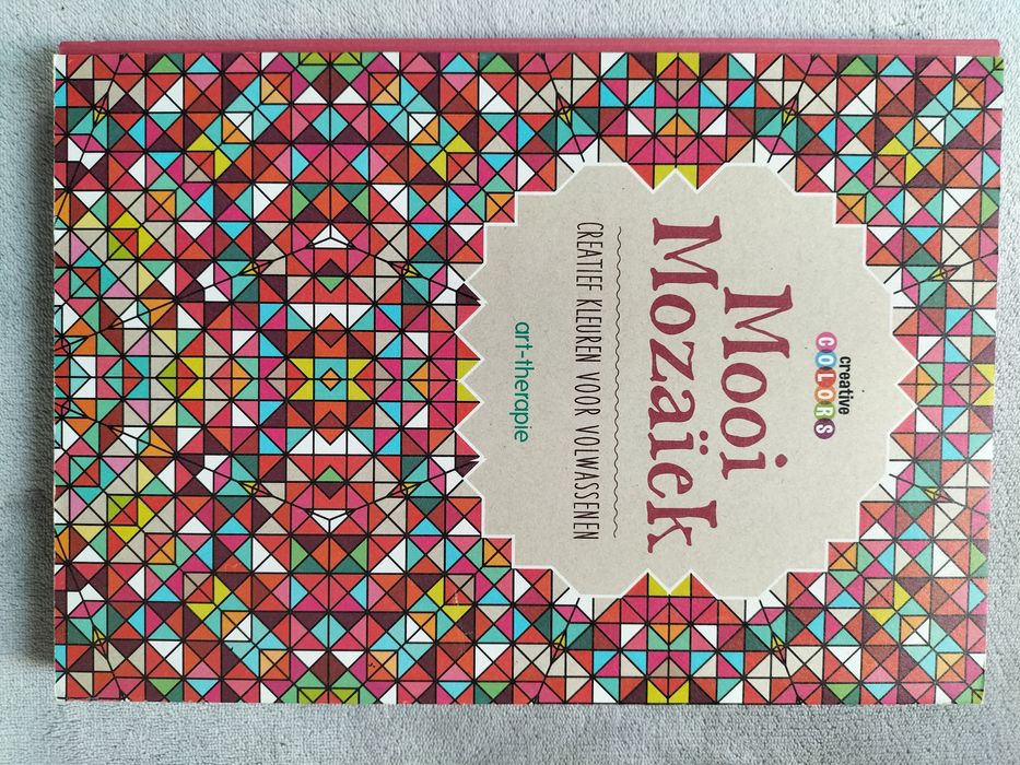 Piękna mozaika Mooi Mozaiek Art Therapy kolorowanka dla dorosłych