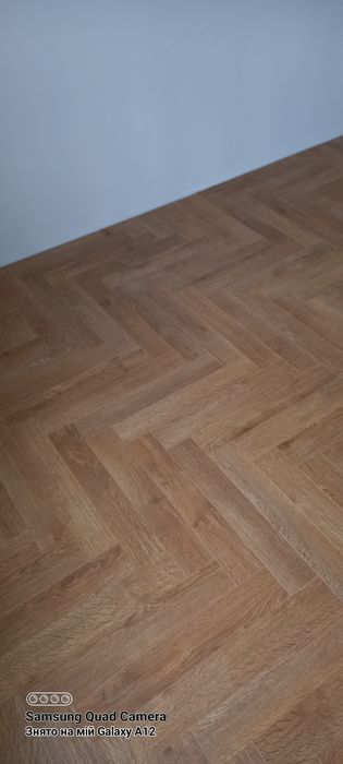 Кварц вініл ламінат паркетна дошка встановлення