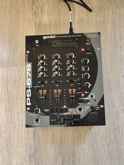 DJ-мікшер Gemini PS-676 Pro 2 3-канальний