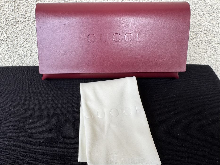 Etui na okulary Gucci ze sciereczka, oryginal