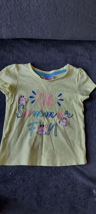 Bluzki,  3 koszulki letnie, rozmiar 80