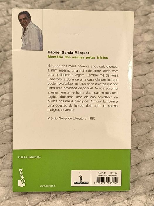 Memória das Minhas Putas Tristes
de Gabriel García Márquez