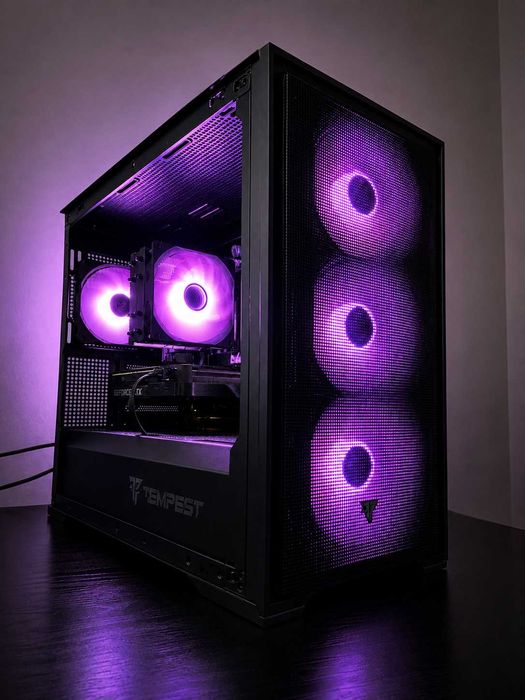PC Gaming Novo com Garantia | Nvidia RTX 4060 | Ryzen 5 5500 | 16GB 3600MHz | NVMe | Asus B550 | ARGB