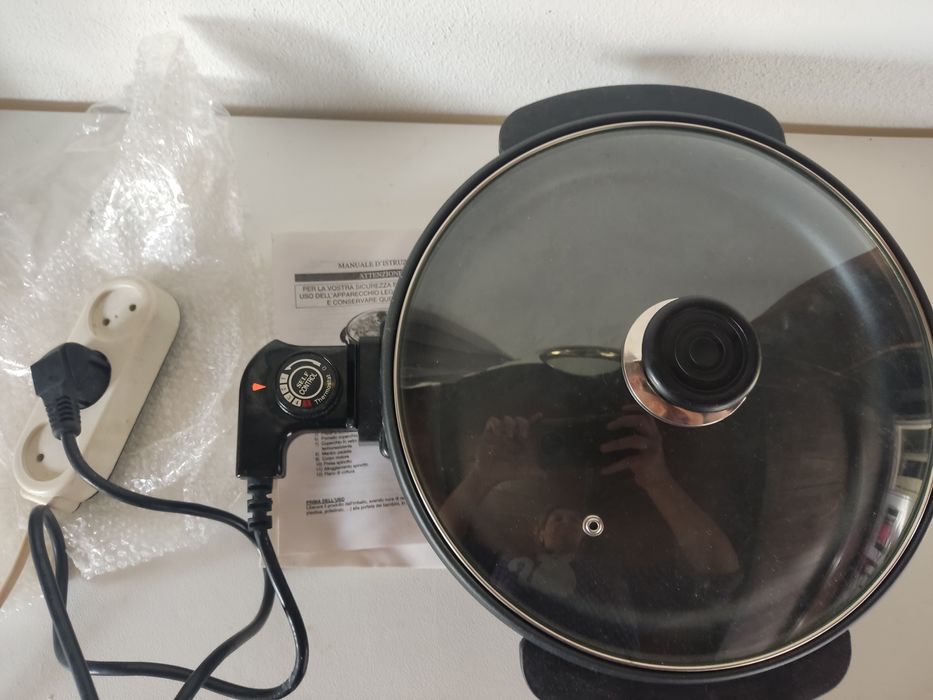 Frigideira elétrica multifunções