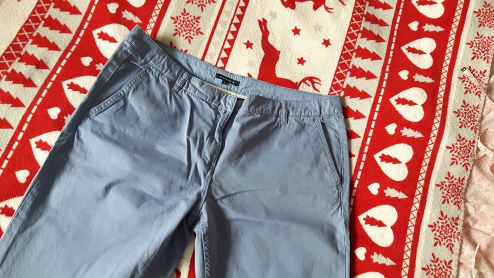 Spodnie nowe Tommy Hilfiger  wrzosowe, r. L