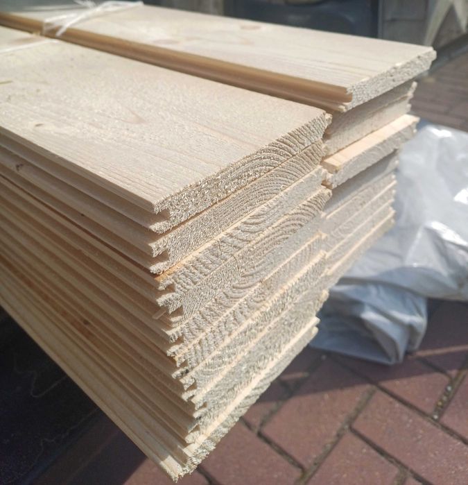 Boazeria deska tarasowa podłogowa elewacyjna półbal szalówka podbitka