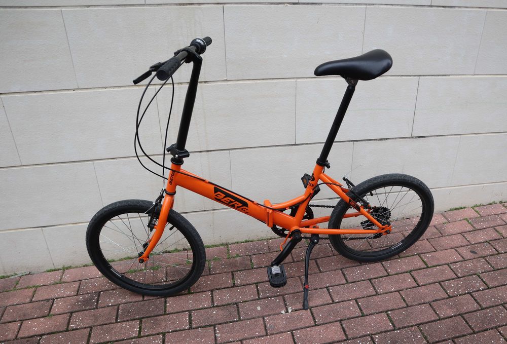 Bicicleta dobrável berg