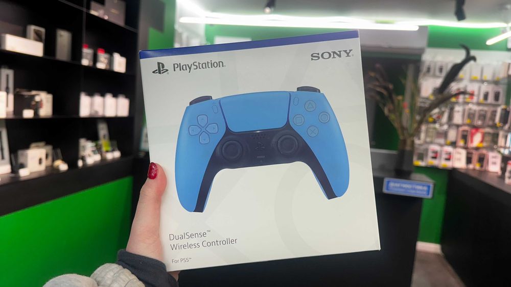 Магазин NEW Геймпад Sony PlayStation 5 DualSense Cobalt Pearl