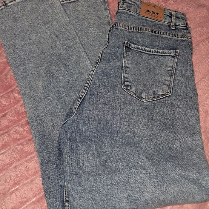 Джинси жіночі сині MOM