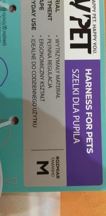 Nowe  szelki  dla psa