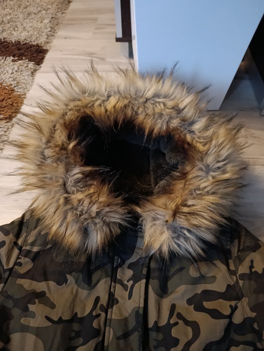 Kurtka zimowa moro parka Brave Soul M