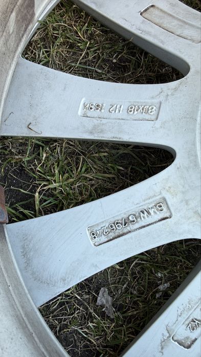 Felgi bmw na oponach letnich 8Jx18 5x120