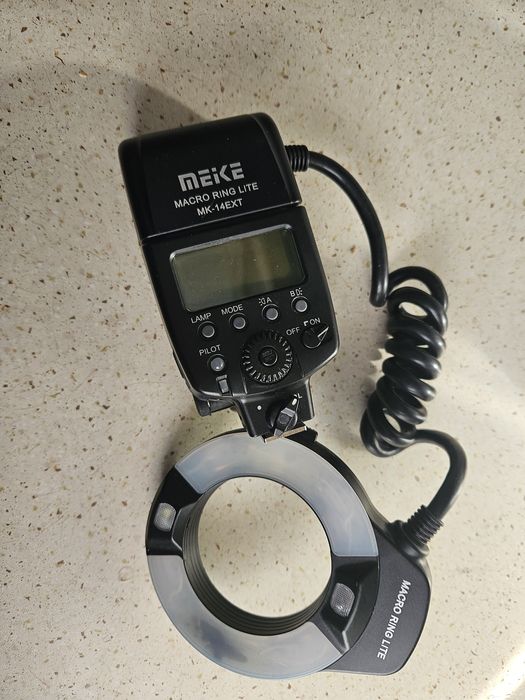 lampa blyskowa meike mk14ext stan nieznany