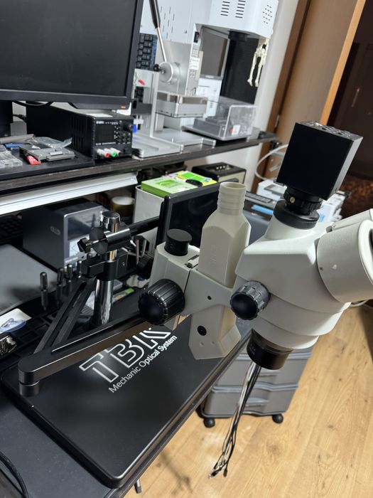 Microscopio profissional microsoldadora completo