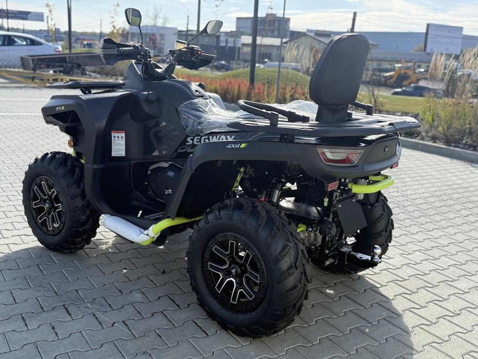 NEW SEGWAY SNARLER 600 AT6L FULL Equipped Black 2024 Доставка/Кредит