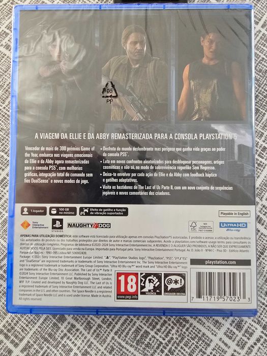 The Last of Us Part II Remastered ps5