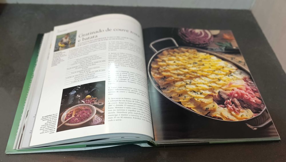 Livro "As 100 Receitas de Cozinha Mais Famosas do Mundo" - Legumes