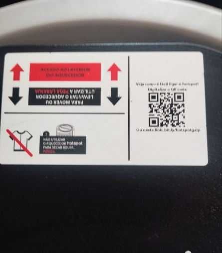 Aquecedor a gás  Galp HotSpot