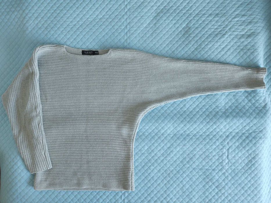 Szary sweter "nietoperz"; Lauren Ralph Lauren; XXS