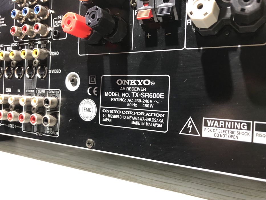 6.1АV Стерео ресивер/підсилювач  Onkyo TX-SR600 2х115Вт