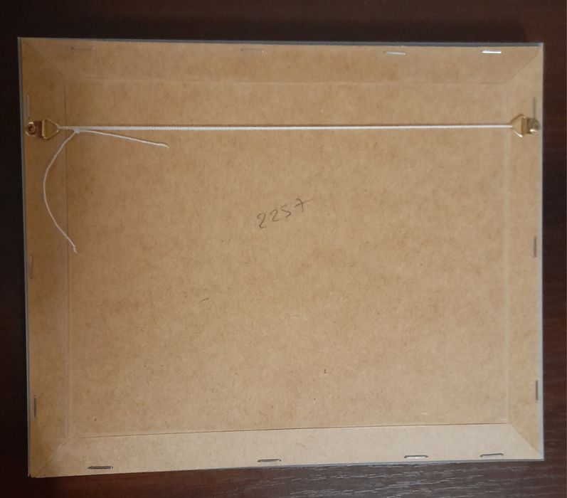 Картина"Олені",вишита чеським бісером