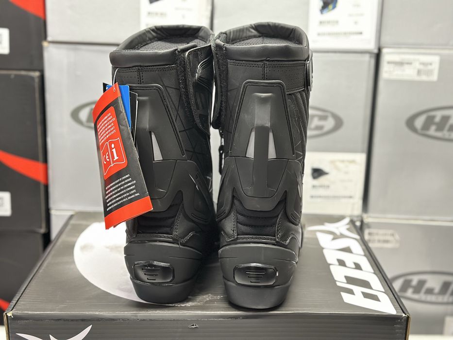 Sportowe buty motocyklowe SECA HYPER II CE Black 42,43,44, Slidery!