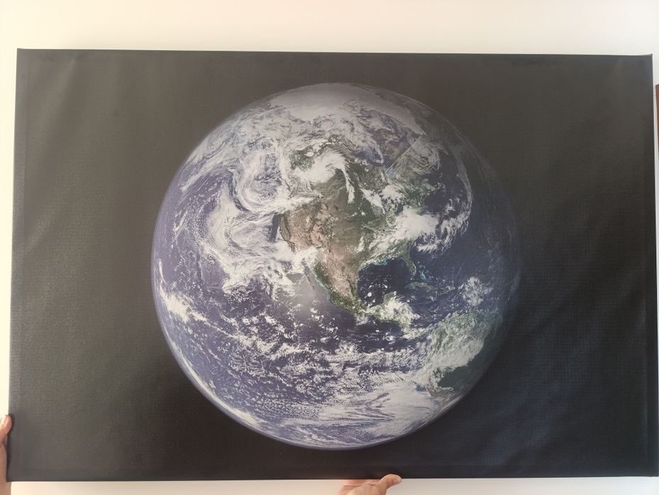 Quadro Planeta Terra - NOVO