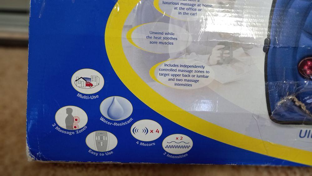 Массажная подушка в авто