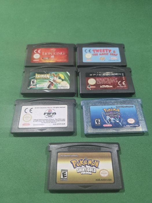Jogos gameboy color/advance