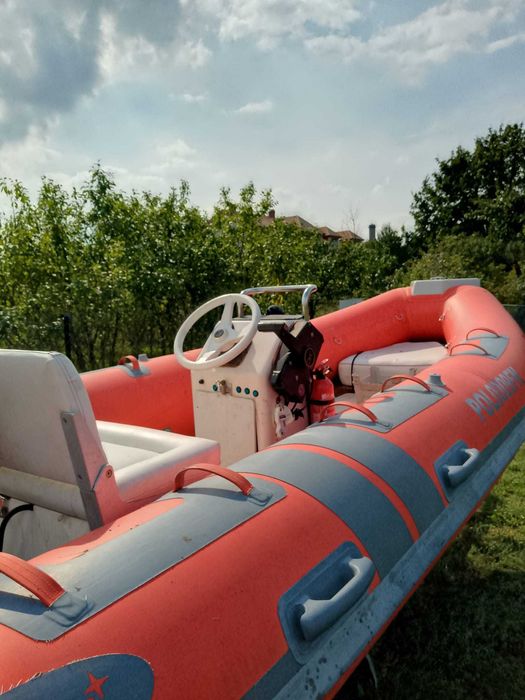 Ponton Rib Morski "C" 481 + silnik Johnson 70 kM + przyczepa OKAZJA CE